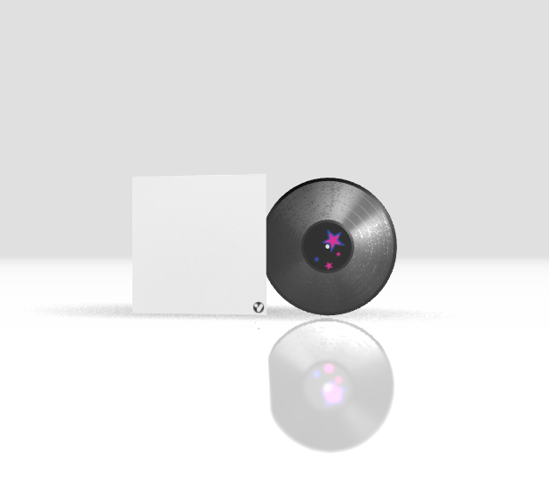 Round + 10" Maxi + Standard Black + No cover