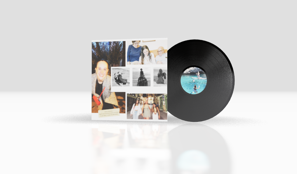 Round + 12" Scratch + Standard Black + Cover