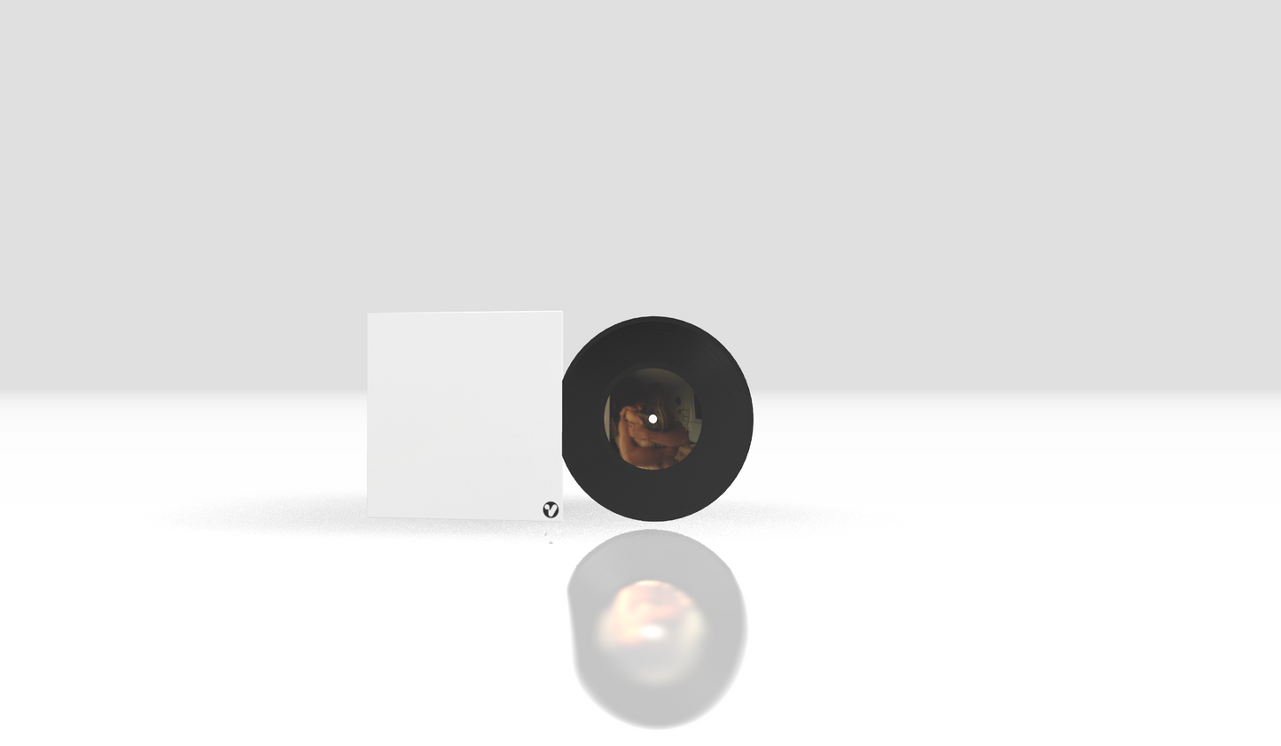 Round + 7" Mini + Standard Black + No cover