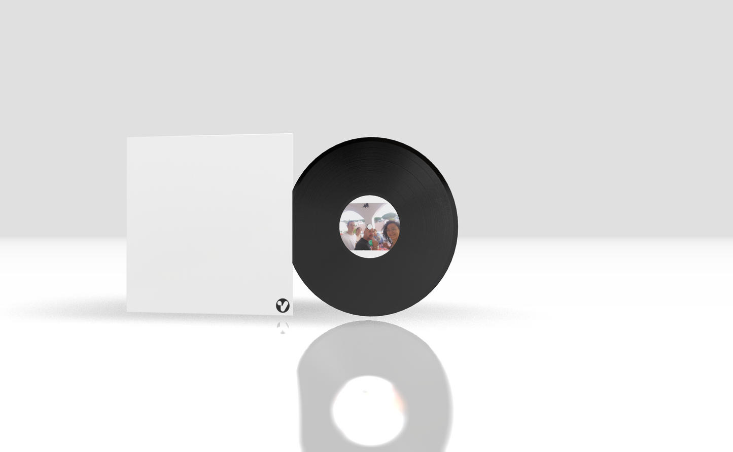Round + 10" Maxi + Standard Black + No cover