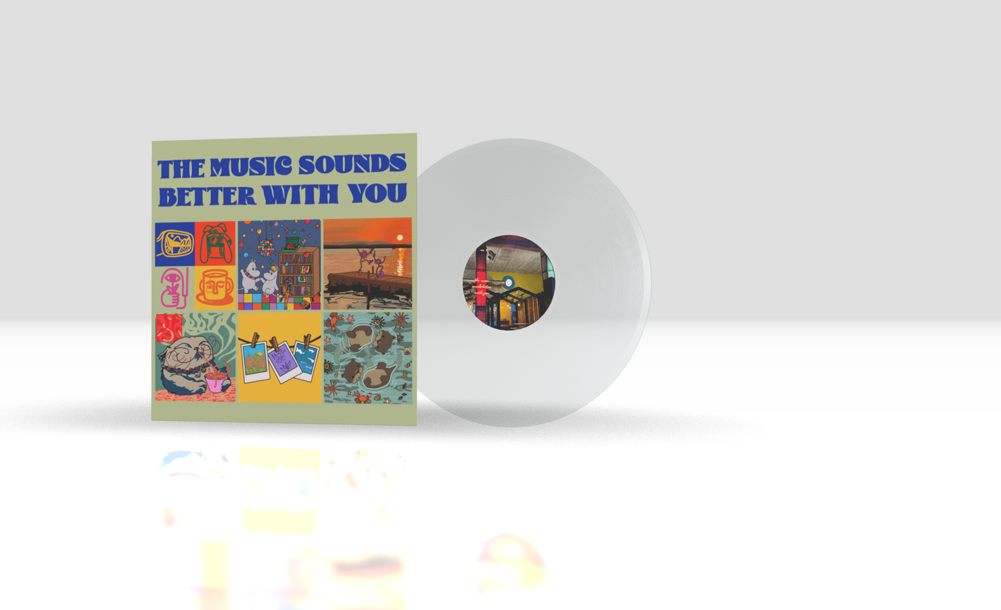 Round + 12" Xtra + Standard Transparent + Cover