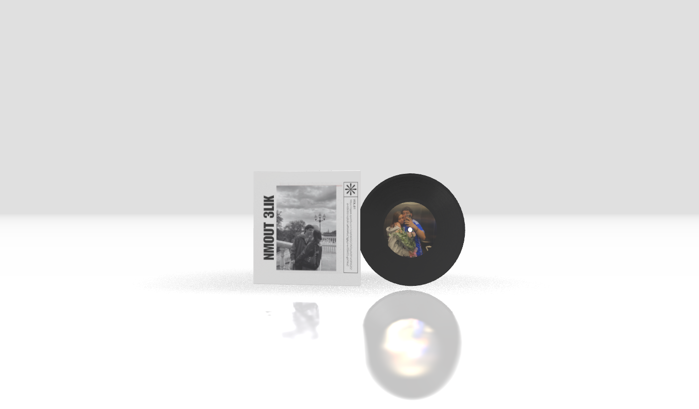 Round + 7" Mini + Standard Black + Cover