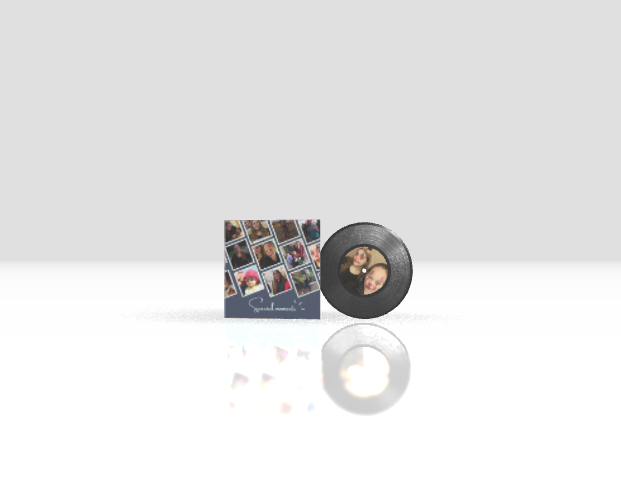 Round + 7" Mini + Standard Black + Cover