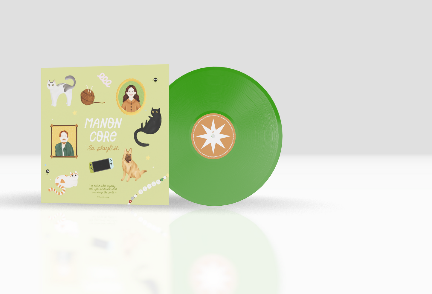 Round + 12" Xtra + Standard Green + Cover