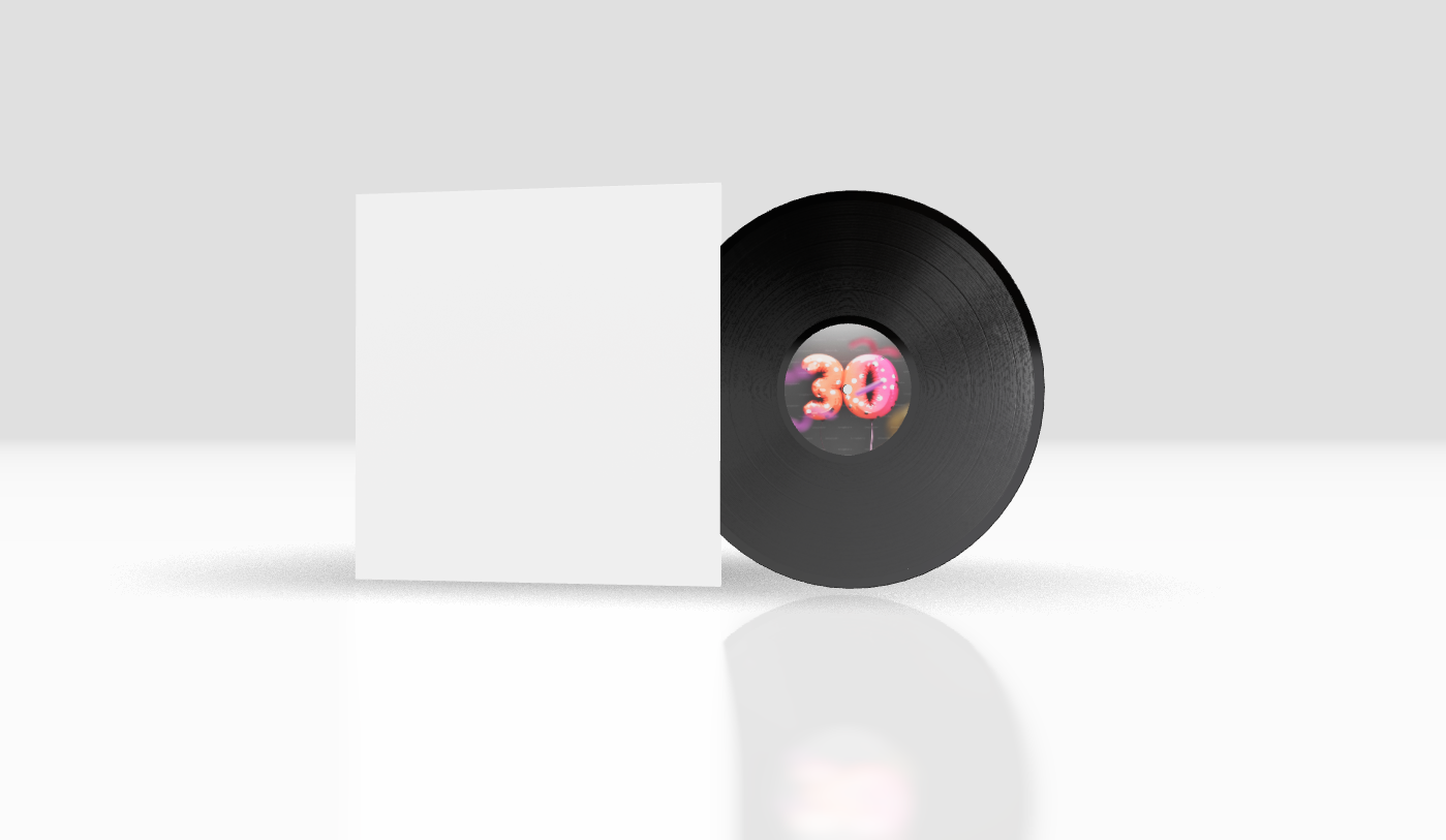 Round + 12" Original + Standard Black + No cover