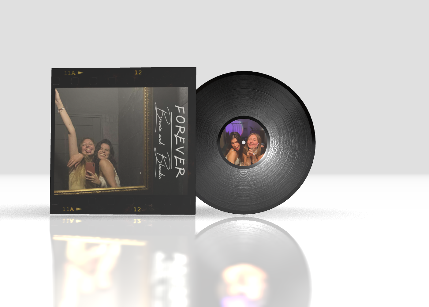 Round + 12" Xtra + Standard Black + Cover