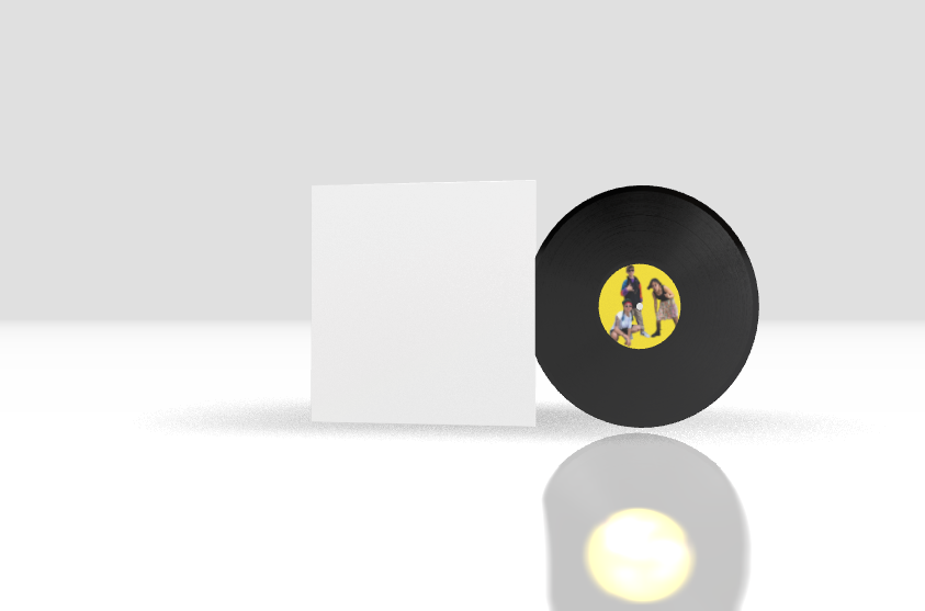Round + 10" Maxi + Standard Black + No cover