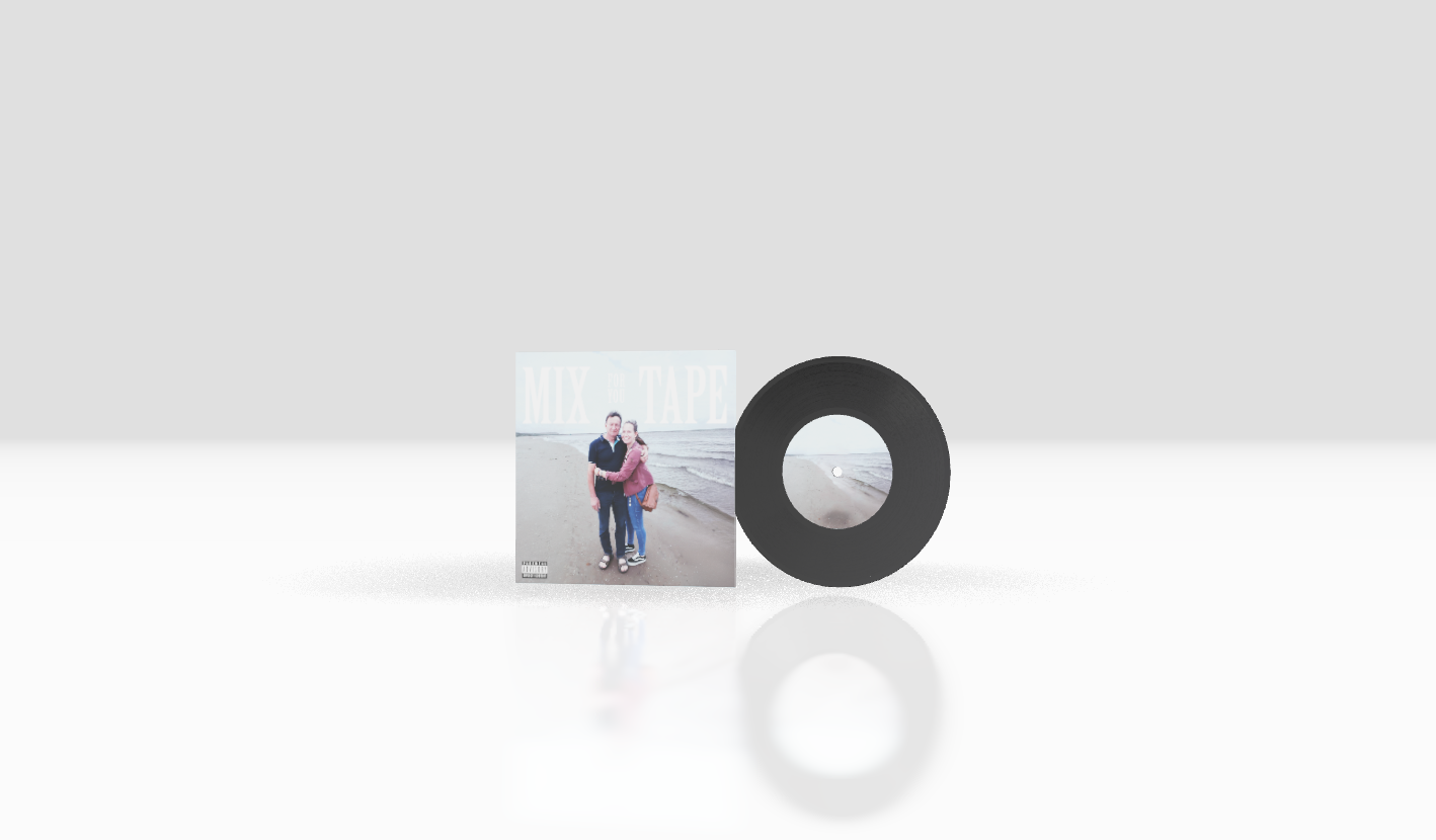 Round + 7" Mini + Standard Black + Cover