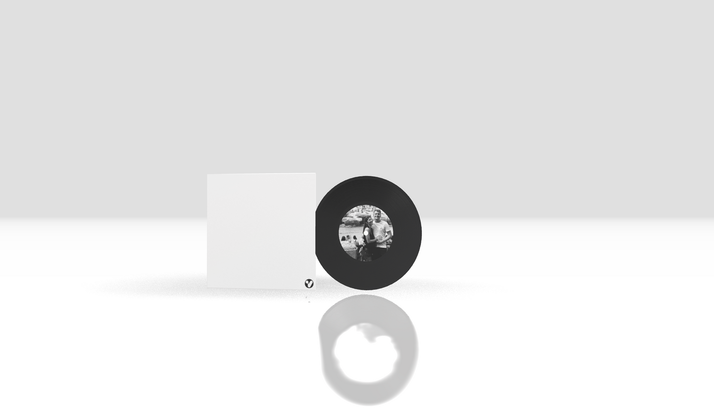Round + 7" Mini + Standard Black + No cover
