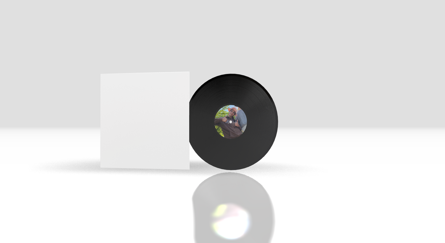 Round + 10" Maxi + Standard Black + No cover