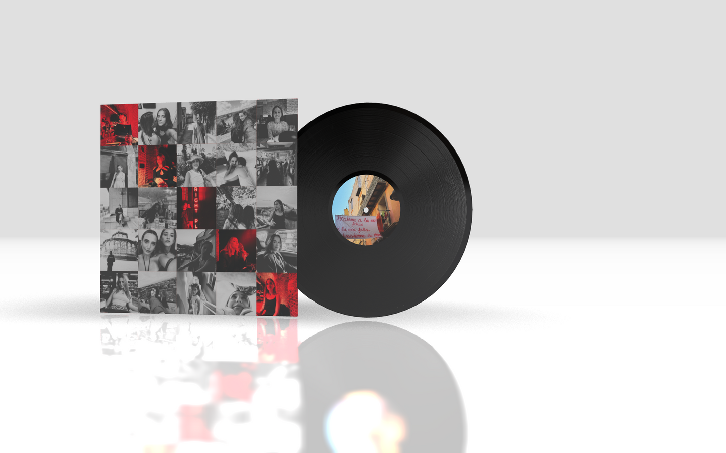 Round + 12" Xtra + Standard Black + Cover