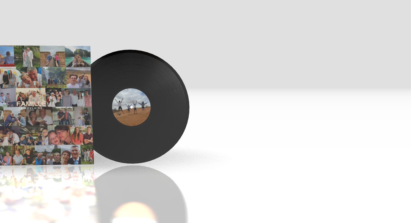 Round + 12" Xtra + Standard Black + Cover