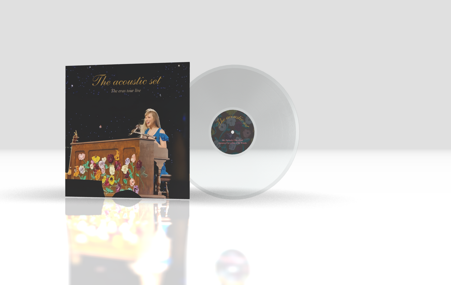 Round + 12" Scratch + Standard Transparent + Cover