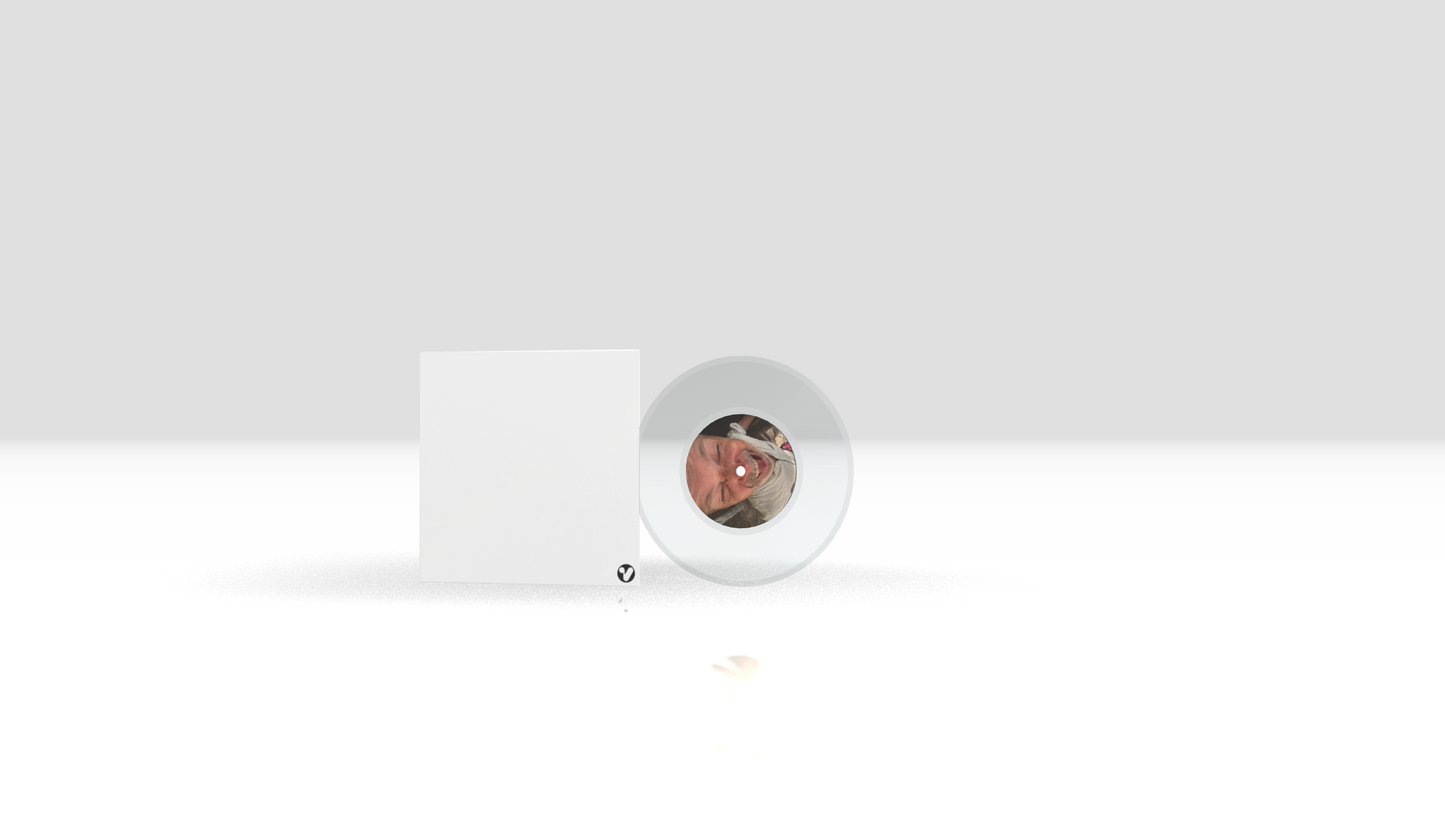 Round + 7" Mini + Standard Transparent + No cover