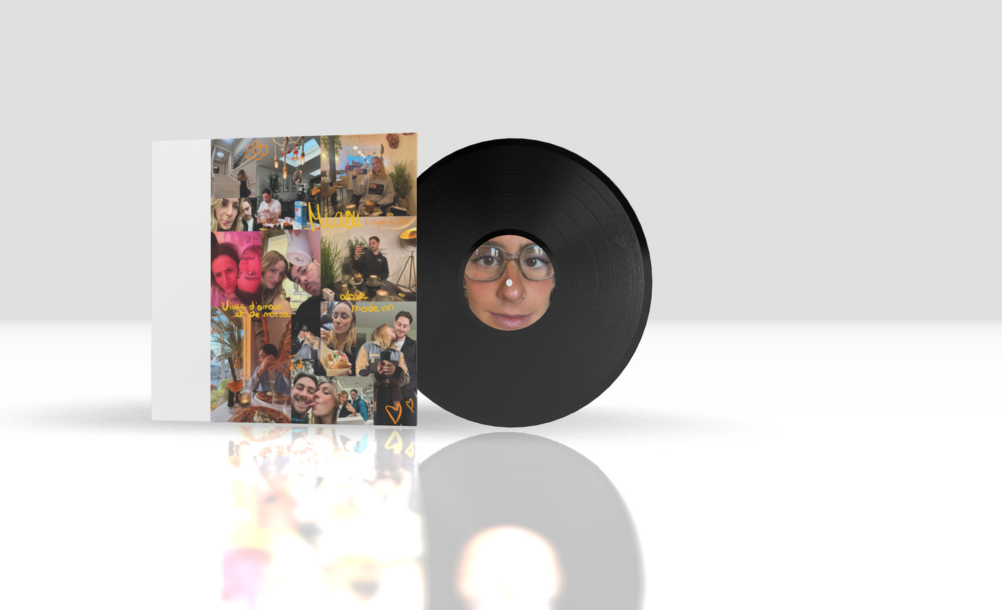 Round + 12" Original + Standard Black + Cover
